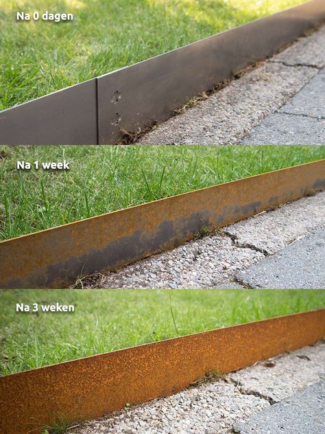 Corten Garden, Metal Lawn Edging, Plastic Lawn Edging, Garden Lawn Edging, Garden Border Edging, Steel Edging, Tiered Garden, Outdoor Steps, Lawn Edging