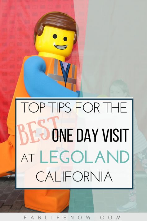 Top Tips for LEGOLAND California in One Day - Fab Life Now Best Treats, Kid Friendly Vacations, Legoland California, Lego Land, San Diego Travel, Visit California, Disneyland Trip, Lego Party, Anniversary Trips