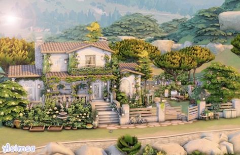 Sims 4 Tartosa, Japanese Spa, Sims 4 Houses Layout, Modern Penthouse, Play Sims 4, Sims 4 House Building, Play Sims, Casas The Sims 4, Sims Building