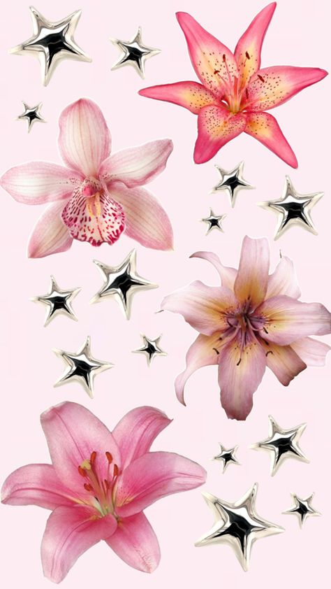 Flowers, flowers, pink , cute, coquette, y2k , iphone wallpaper, ipad background,cute , pretty , 2024 style , stars , balloons Y2k Iphone Wallpaper, Y2k Pink Aesthetic, Y2k Aesthetic Wallpaper, Y2k Wallpaper Iphone, Y2k Stickers, Y2k Background, Background Flowers, Background Cute, Pretty Wallpapers Tumblr