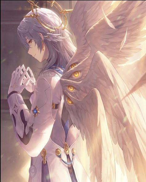 cr.: helen_zzhao ig Biblically Accurate Angel, Biblically Accurate, Angel Theme, Sunday Love, Cathedral Architecture, Honkai Starrail, Honkai Impact, Honkai Star Rail, Star Rail