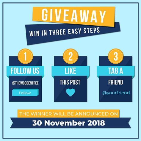 Just in time for #Christmas! Our first major #giveaway! We will be giving away one #FREE displate medium sized metal poster for one blessed winner! END: 30/11/2018 HOW TO PARTICIPATE 1️⃣ Follow us on instagram @thewoodentree (https://www.instagram.com/thewoodentree/) for more details! God Bless! 🙏🏻 #christmasgift #christmasgifts #giveaway #giveawayalert #giveaways #giveawaytime #giveawaycontest #itschristmastime #christ #jesus Social Media Contest, Giveaway Graphic, Giveaway Tags, Price Tag Design, Contest Poster, Social Media Contests, Business Ideas Entrepreneur, Social Media Poster, Beautiful Typography