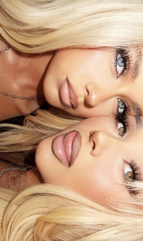 Blonde Model Aesthetic, Insta Model Aesthetic, Baddie Makeup Glam, Blonde Besties, Insta Baddie Makeup, Alabama Barker, Bombshell Makeup, Makeup For Blondes, Cute Makeup Looks