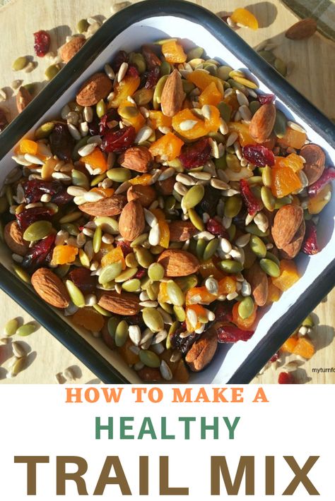 Make your own homemade trail mix with our healthy trail mix recipe. We are sharing easy instructions on how to make trail mix that is under 150 calories a serving. Homemade Trail Mix Recipes, Healthy Trail Mix Recipes, Healthy Snack Mix, Trail Mix Recipe, Healthy Trail Mix, Trail Mix Recipes, Homemade Trail Mix, Mix Recipes, Tailgate Food