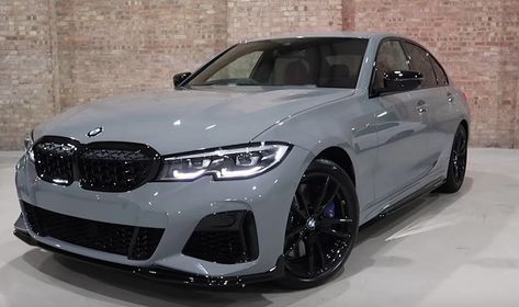 Youtuber Joe Achilles brings us an exciting new video featuring a 2020 Nardo Grey BMW M340i. The car was also fitted with M Performance Parts 2020 Bmw M340i, Nardo Grey Bmw, Bmw 340i M Sport, Dream Car Bmw, M340i Bmw, Grey Bmw, Autos Bmw, Bmw M340i, Carros Bmw