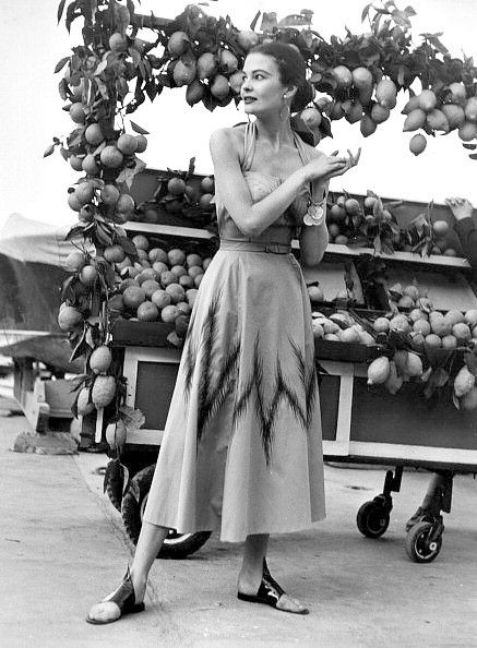 Model in a poplin halter dress, Italy, 1953 | (Photo by Mond… | Flickr Fashion Essay, What Is Fashion, Look Retro, Fashion 1950s, Vintage Fashion Photography, Vintage Italy, Italy Fashion, Moda Vintage, Fashion Tips For Women