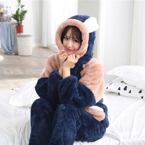 https://flic.kr/p/WGnuiW | s-l1600 (23) Pajama Nightgowns, Pjs Aesthetic, Kawaii Products, Cozy Pjs, Flannel Nightgown, Flannel Hoodie, Cute Sleepwear, Cozy Pajamas, Winter Pajamas