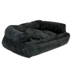 Snoozer Overstuffed Sofa Pet Bed | Beds | PetSmart NEED SIZE 54"L x 36"W x 13"H Luxury Sofa Bed, Digging Holes, Pet Sofa Bed, Bolster Dog Bed, Dog Sofa Bed, Pet Sofa, Cool Dog Beds, Dog Sofa, Material Bed