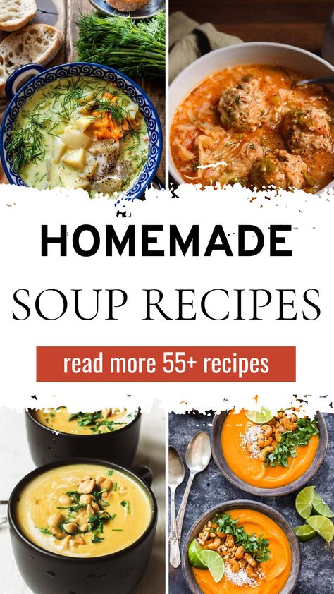 So grab your favorite pot, simmer up a batch of comfort, and let the delicious aromas fill your kitchen with winter magic. Pot Simmer, Winter Soup Recipe, Homemade Soups, Homemade Soup Recipe, Delicious Soup Recipes, Tomato Soup Recipes, Winter Soups, Chicken Tortilla Soup, Taco Soup