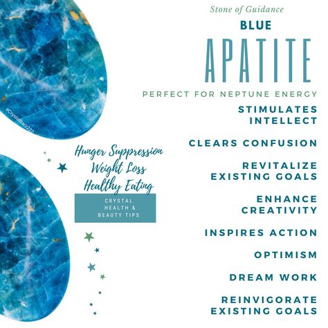 Apatite Meaning, Develop Psychic Abilities, Throat Chakra Crystals, Blue Apatite Crystal, Crystal Healing Chart, Apatite Crystal, 13 Reasons Why, Crystal Guide, Apatite Stone