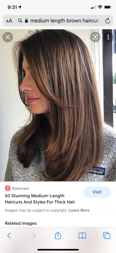 Haircuts For Small Faces, Brown Mid Length Hair, Mid Length Straight Hair, Straight Brunette Hair, Medium Length Brown Hair, Straight Hairstyles Medium, Fine Straight Hair, Hair Inspiration Long, Straight Hair Cuts