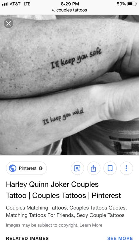 Joker And Harley Quinn Tattoo Couples, Harley Quinn And Joker Tattoo, Joker And Harley Quinn Tattoo, Luke Tattoo, Harley Couple, Joker And Harley Tattoo, Couple Tattoo Quotes, Couple Tattoos Unique Meaningful, Harley Tattoos