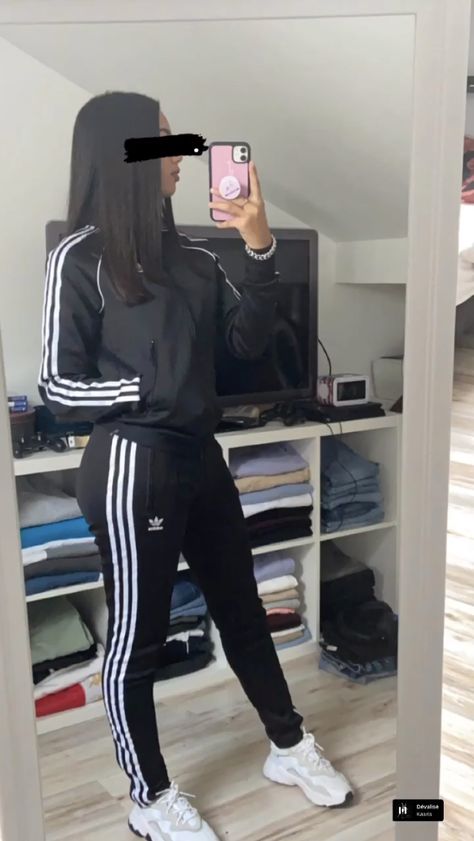 Outfit Adidas, Mode Zara, Outfits 2016, Swag Girl Style, Adidas Outfit, Baddie Outfits Casual, Clothing Hacks, Cute Simple Outfits, Baddie Outfits