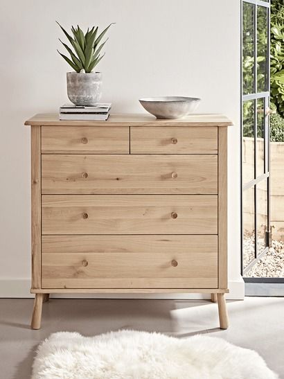 Chest of drawers & filing cabinets, tallboy drawers | Cox & Cox Small Kitchen Furniture, Grey Chest Of Drawers, Living Photography, Chest Of Drawers Bedroom, Contemporary Bedroom Design, Scandinavian Furniture Design, Oak Chest Of Drawers, Drawer Filing Cabinet, Shelf Furniture