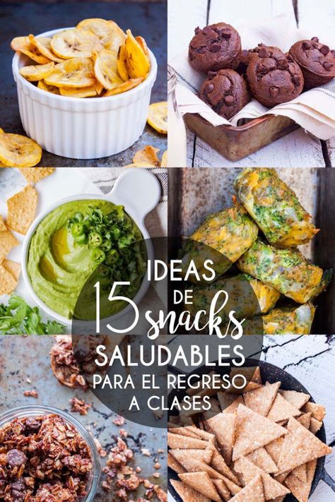 15 ideas de snacks saludables para el regreso a clases • #thesweetmolcajete #snacks #saludable #ideas Nutella, Snacks, Mashed Potatoes, Snacks Saludables, Sin Gluten, Brussel Sprout, The Sweet, Granola, Meat