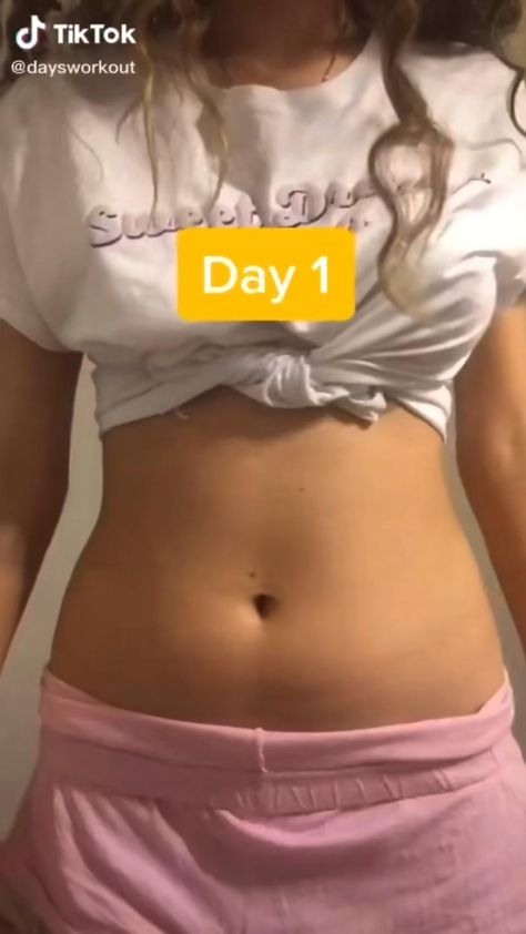 Flat Stomach In 2 Days, Girl Workout Routine, Small Waist Workout, Modele Fitness, Quick Workout Routine, Bodyweight Workout Beginner, Weight Workout Plan, Trening Abs, Waist Workout