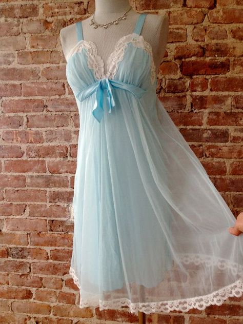 Elegant sleepwear on Pinterest | Nightgowns, Long Robe and Robes Night Clothes, 1950s Outfits, Lingerie Vintage, Night Gowns, Vintage Nightgown, Coat Racks, Pretty Lingerie, Vintage Lingerie, Beautiful Lingerie