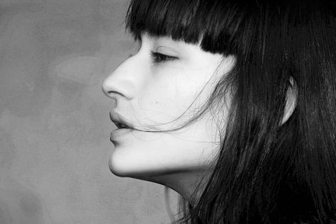 fashion model, beautiful strong profile Beauty, Black, Big Nose, Big Noses, Model Photos, Antonio Mora Artwork, Black And White, White