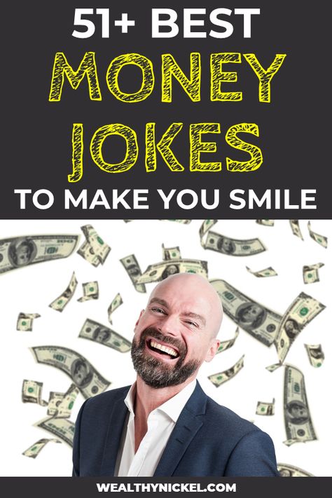 Money and personal finance can be a bit dull, so here are some hilarious money jokes to lighten the mood! I've collected over 50 of my favorite money quotes, finance jokes, one-liners, funny money jokes and money humor from around the interwebs. #money #jokes #humor #moneyquotes Cash Flow Quotes, Funny Money Quotes Humor, Funny Quotes About Money, Funny Money Quotes, Money Jokes, Finance Humor, Funny Accounting Quotes, Banking Humor, Money Quotes Funny