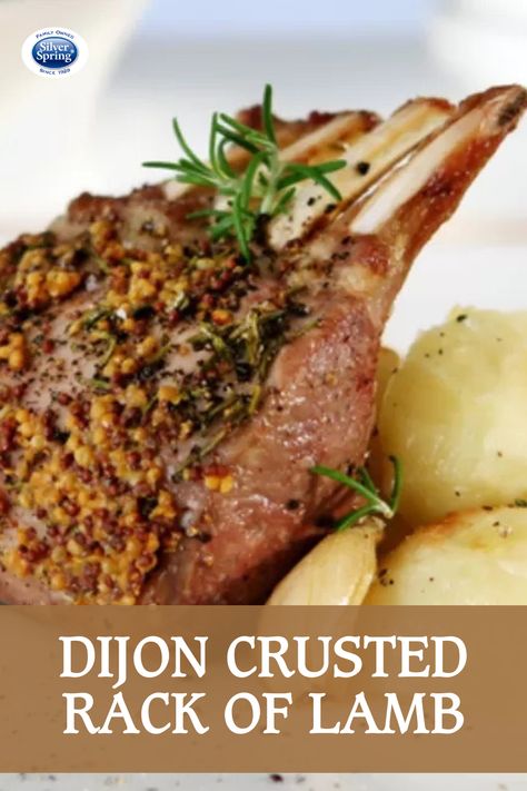 Rack Of Lamb Side Dishes, Rack Of Lamb Recipes, Lamb Recipes Oven, Lamb Rack Recipe, Lamb Side Dishes, Meat Ideas, Spring Foods, Lamb Rack, Roast Rack Of Lamb