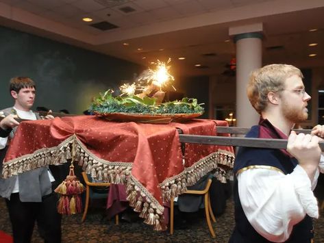 SU madrigal dinner set for Dec. 5 Madrigal Dinner, Duchess Potatoes, Roasted Butternut Squash Soup, Glazed Salmon, Course Meal, Royal Court, Rehearsal Dress, Dinner Set, Beauty Basics