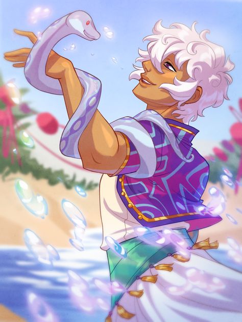 Asra Alnazar, Water Dance, Arcana Game, The Arcana, Sky Anime, Happy Belated Birthday, Dance Poster, Love Drawing, Belated Birthday