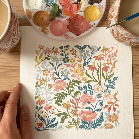 Clare Therese | For those following along with my late night painting sesh yest, I’ve decided to leave as is with just a little bit of detail! Hope you… | Instagram Late Night Painting, Clare Therese, Downstairs Loo, Stick It, Sketch Inspiration, Night Painting, Watercolor Inspiration, Frame Crafts, Art Business