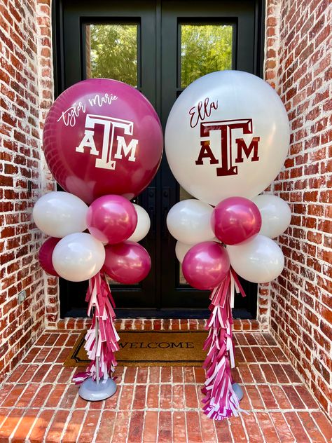 Uga Graduation Party, Aggie Graduation Party, Ring Dunk, Grad Party Theme, Graduation Party Pictures, College Grad Party, Graduation Party Table, Backyard Graduation Party, Trunk Party