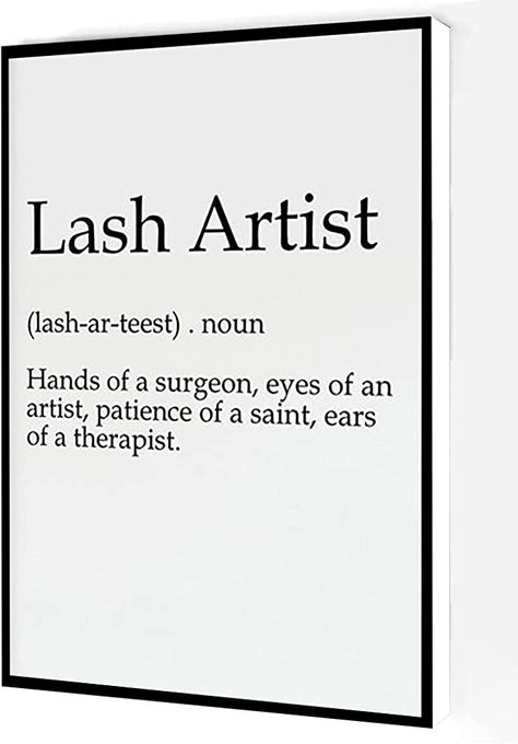 Lash Room Decor Ideas, Modern Artwork Paintings, Artist Definition, Beauty Bar Ideas, Eye Lash Photography, Lash Room Ideas, Eyelash Decor, Eyelash Studio, Lash Room Decor