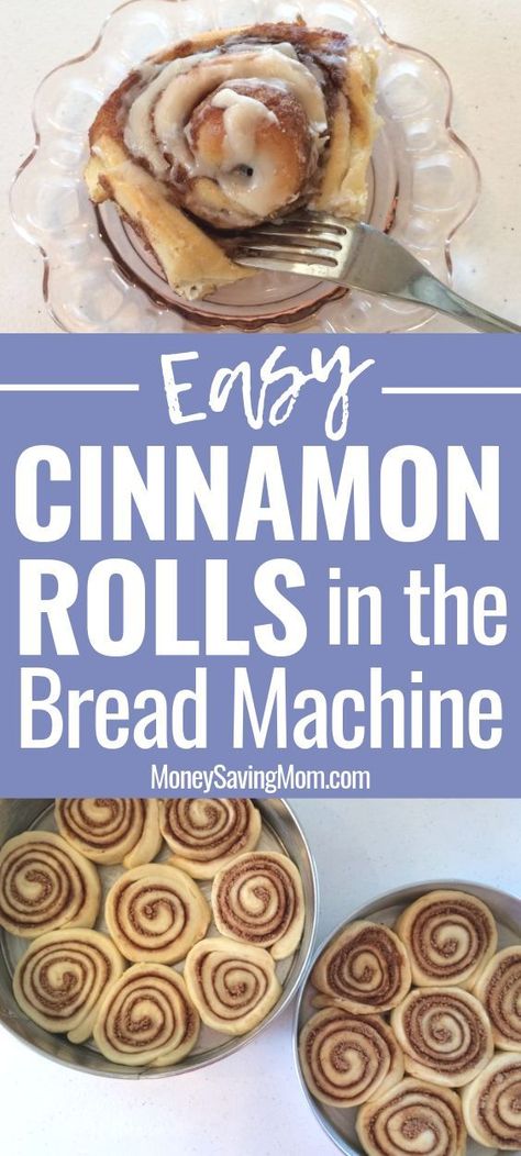 Brioche, Breville Bread Machine Recipes, Bread Machine Rolls, Bread Machine Cinnamon Rolls, Bread Machine Recipes Sweet, Easy Bread Machine Recipes, Easy Cinnamon Rolls, Easy Cinnamon Rolls Recipe, Retirement Activities