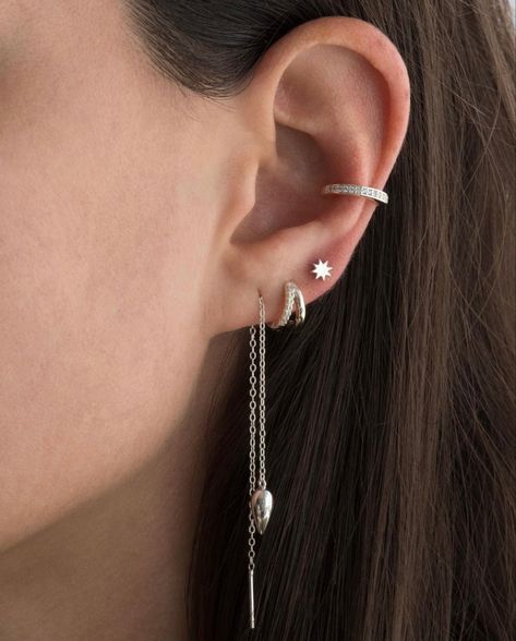 Conch Piercing, Conch, Ear Cuff, Piercings