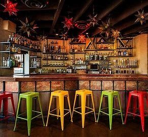 mexican restaurant bar set up - Search Images Cantina Decor, Mexican Restaurant Decor, Mexican Bar, Cozy Bar, Restaurant Bathroom, Dive Bar, Bar Set Up, Mexican Restaurant, Bar Set