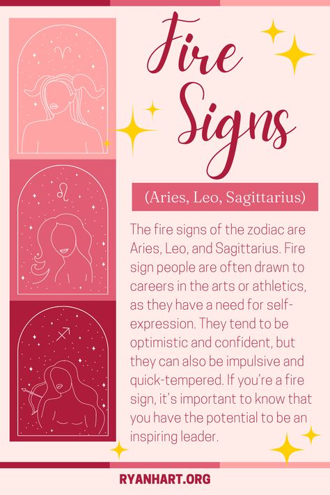 Fire Signs Zodiac, Virgo Horoscope Today, Libra Horoscope Today, Fire Zodiac, Astrology Meaning, Leo And Sagittarius, Signs Of The Zodiac, Birth Chart Astrology, Horoscope Reading