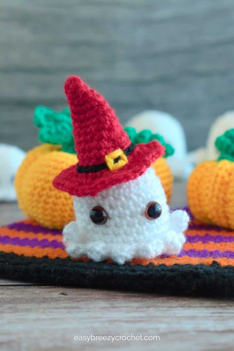 Crochet Ghost Amigurumi Pattern | Easy Breezy Crochet Ghost Amigurumi, Crochet Ghost, Fall Crochet Patterns, Fall Crochet, Florida Man, Cozy Crochet Patterns, Halloween Crochet Patterns, Crochet Amigurumi Free Patterns, Beginner Crochet Projects