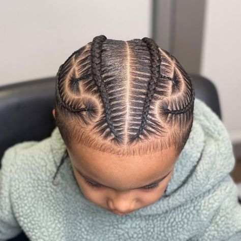 Little Boys Braids Hairstyles Black, Boy Cornrows, Boys Cornrows, Cornrows For Boys, Boy Braid Styles, Black Boy Hairstyles, Kids Hairstyles Boys, Toddler Hairstyles Boy