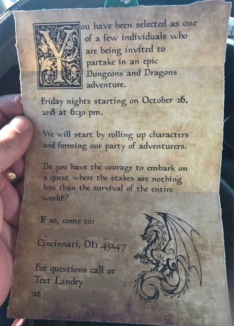 Invitations Dnd Dungeon Room Ideas, Dungeons And Dragons Wedding Invitations, Dungeons And Dragons Invitations, Dnd Party Invitations, Dnd Proposal, Dnd Promposal, Dnd Wedding Invitations, D And D Party, D&d Themed Party