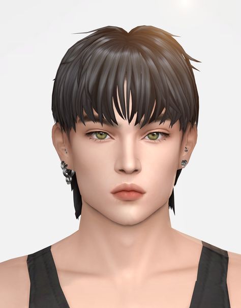 Sims 4 Cc Male Hair Patron, Sims 4 Male Hair Mullet, Sims 4 Male Mullet Cc, Sims 4 Cc Mullet Hair Male, Sims 4 Mullet Cc Male, The Kunstwollen, Mods Ts4, Sims 4 Hair Male, Sims 4 Patreon