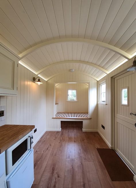 The Luxury Specification of your Shepherds Hut Inside Shepherds Hut, Shepherd’s Hut, Shepard Hut Interior, Shepherds Hut Plans, Shepherd Hut Interiors, Shepherds Hut Interior Ideas, Shepherds Hut Interior, Blackdown Shepherd Huts, Shepherds Hut For Sale