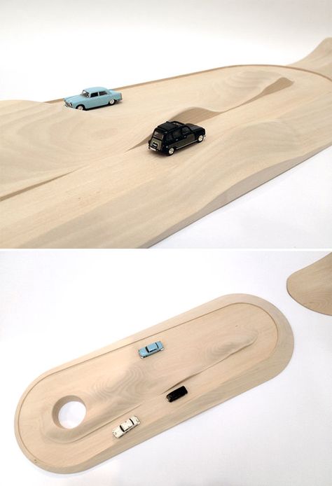 Modern Wooden Toy Car Track & Mountain Planes Trains And Automobiles, Handmade Charlotte, Kids Wooden Toys, Toy Cars, Kid Toys, Designer Toys, Wood Toys, Diy Toys, Wood Design