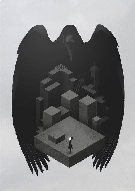 Potential concept art for Monument Valley ~~ monument valley 2 Monument Valley Game, Monument Valley 2, Valley Game, Dark Kawaii, Indie Game Art, New Architecture, Isometric Art, Game Concept Art, Game Concept