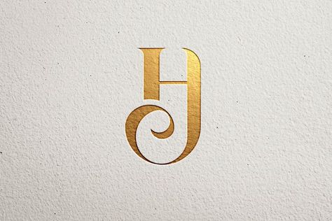 logo inspiration, hj letter logo, luxury logo, logo design ideas, Brand J Letter Logo, Jh Logo, Joy Logo, Luxe Logo, J Letter, Typography Color, H Monogram, Logo Creator, Logo Samples