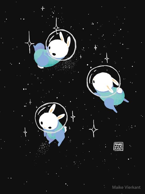 Space Bunny Wallpaper, Space Bunny, Space Bunnies, Space Drawings, 동화 삽화, Posca Art, Bunny Wallpaper, 캐릭터 드로잉, Arte Inspo