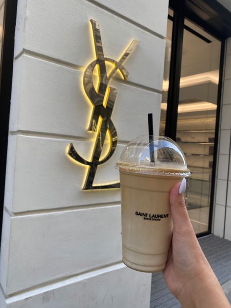 yves saint laurent coffee shop paris ysl Saint Laurent Paris Aesthetic, Saint Laurent Coffee Mug, Saint Laurent Cafe Paris, Paris Shopping Luxury, Ysl Cafe Paris, Shopping In Paris Aesthetic, Ysl Coffee, Saint Laurent Coffee, Luxury Coffee Shop