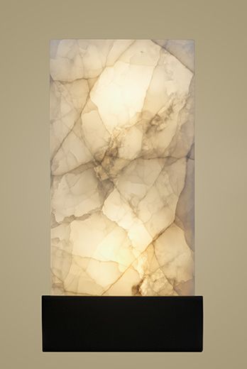 Backlit Onyx Stone, Industrial Artwork, Led Light Installation, Farmhouse Style Lighting, Led Accent Lighting, Alabaster Lamp, Modern Led Lighting, Vintage Industrial Lighting, Luminaire Vintage