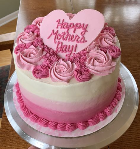 Red Birthday Cakes, Mothers Day Desserts, Birthday Cake For Mom, Cake House, Mothers Day Cake, Order Cake, Bag Designs, Pretty Birthday Cakes, Cute Birthday Cakes