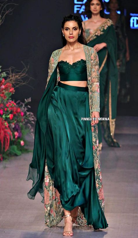 Shyamal & Bhumika - India 🇮🇳 Shyamal And Bhumika, Draping Fashion, Lakme Fashion Week, Indian Designer Wear, Designer Wear, Western Outfits, I Dress, Blouse Designs, Designer Dresses