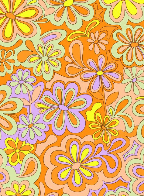 Hippie Background, Wallpaper Hippie, Wallpaper Patterns, Hippie Wallpaper, Picture Collage Wall, Tapeta Pro Iphone, Phone Wallpaper Patterns, Apple Watch Wallpaper, Retro Wallpaper