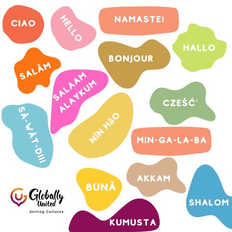 n how many languages can you say “Hi” or greet someone? Learn with us. 🇰🇲🇨🇻🇧🇹🇦🇿🇪🇬🇧🇯🇧🇳🇧🇩 #globallyunited #unite #culture #unitingculture #travelblogger #travel #travelgram #fff #lfl #follow #learn #love #blog #like #instagram #portal #traveltheworld #travelgram #traveling #traveladdict #travelmore #languages #france #china #spain #greece #italy #germany #languagelearning #languagestudy Greece Italy, Different Languages, Language Study, Like Instagram, Say Hi, Travel Blogger, How Many, Portal, Greece