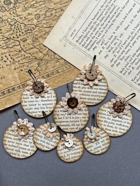 🌻

Find these unique handmade wooden tokens on our shop! Perfect for junk journals, scrapbooking, weddings, and more. #junkjournal #scrapbooking #wedding #vintage #shakespeare #book #button #lace Wedding Junk Journal, Scrapbook Fonts, Handmade Journals Diy, Scrapbook Embellishments Diy, Scrapbooking Wedding, Journal Jewelry, Book Page Crafts, Diy Journal Books, Embellishment Diy