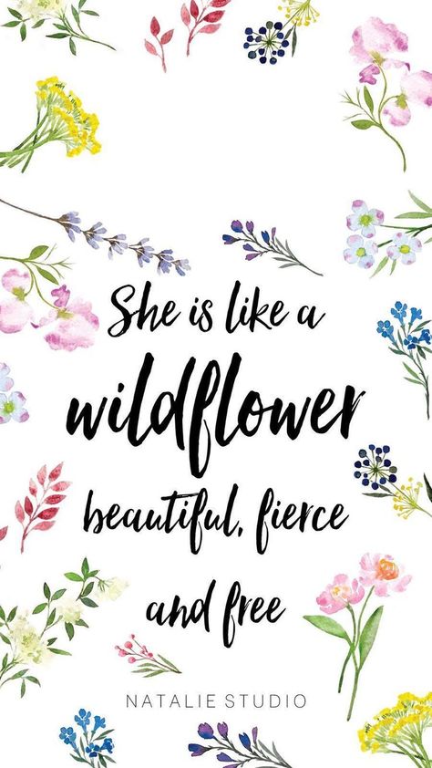 Wildflower Quotes, She's A Wildflower, Wild Flower Quotes, Cool Wallpapers For Phones, Hd Phone Wallpapers, International Women's Day, Flower Quotes, Happy Women, Of Wallpaper